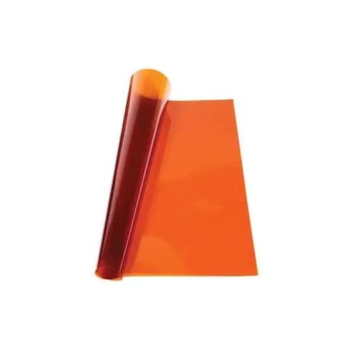 Kapton 18-1F-12 Film, 1 Mil, No Adhesive, 12" x 12" (30.5 cm x 30.5 cm) | High-Temperature Polyimide Film - main product image