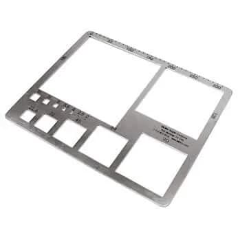Cole-Parmer Soil Sampling Gravelometer 13.5x11in Aluminum Meets USGS Standards thumbnail 2
