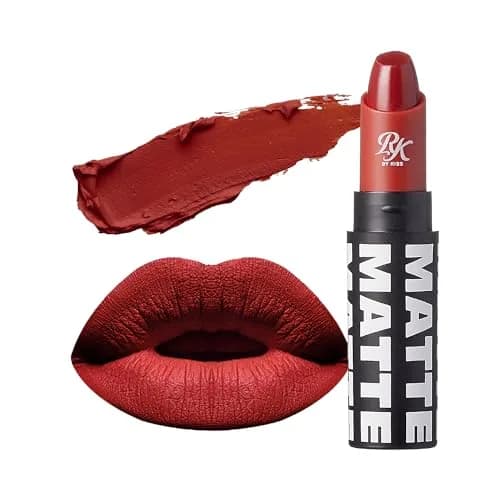 Ruby Kisses Ultra Matte Lipstick 3.5g (0.12oz) Vampire Red | Long-Lasting Full Coverage thumbnail 1