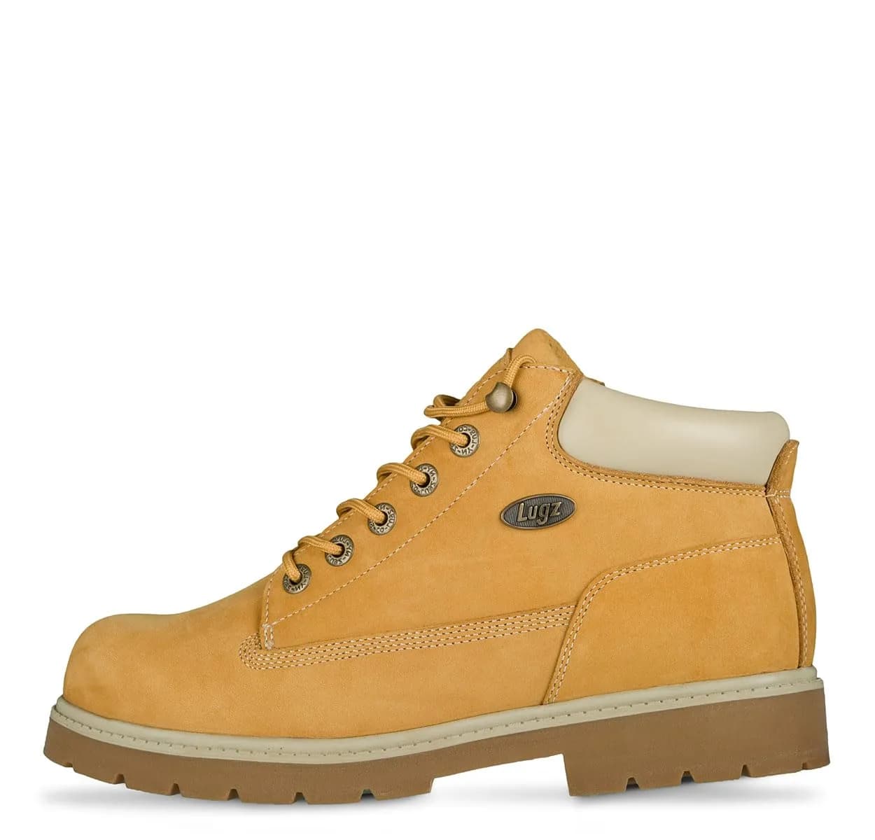 Lugz Drifter Chukka Boot, Golden Wheat/Cream/Gum, 11.5 US | Rugged Casual Style — Golden Wheat/Cream/Gum