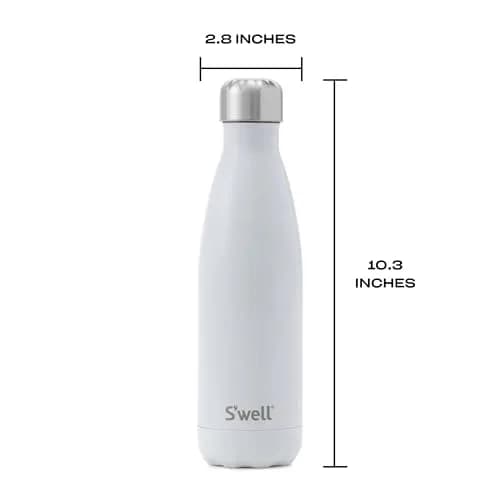 S'well Stainless Steel Water Bottle 17 oz Angel Food | Triple-Layer Insulation, Keeps Drinks Cold 36h & Hot 18h thumbnail 5