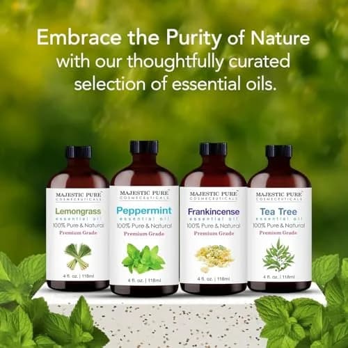 Majestic Pure Peppermint Essential Oil 4 Fl Oz (118ml) | 100% Pure, Natural, Premium Grade thumbnail 8
