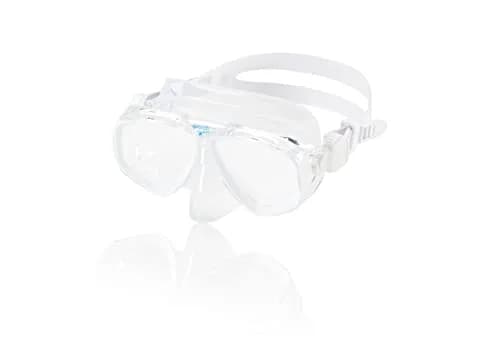 Speedo Unisex-Adult Swim Snorkel Dive Mask Anti-Fog with Nose Cover Adventure Series, M Clear, One Size thumbnail 1