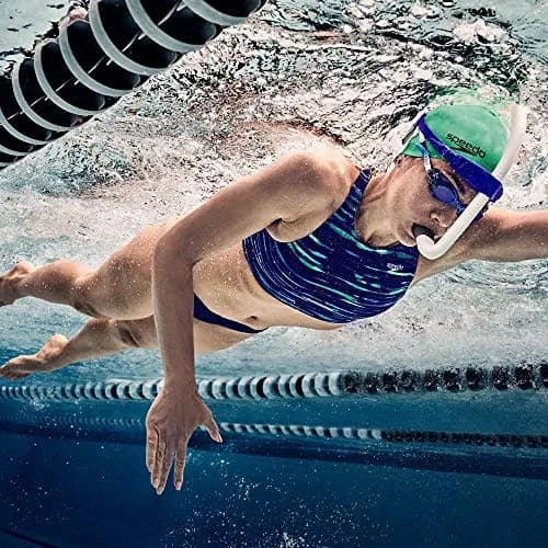 Speedo Unisex-Adult Swim Training Snorkel Bullet Head | Hydrodynamic, Stable & Comfortable thumbnail 8