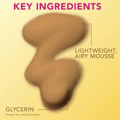 Jergens Natural Glow Deep Bronze Self Tanning Mousse 177ml (6 fl oz) | Instant Tan for Body thumbnail 6