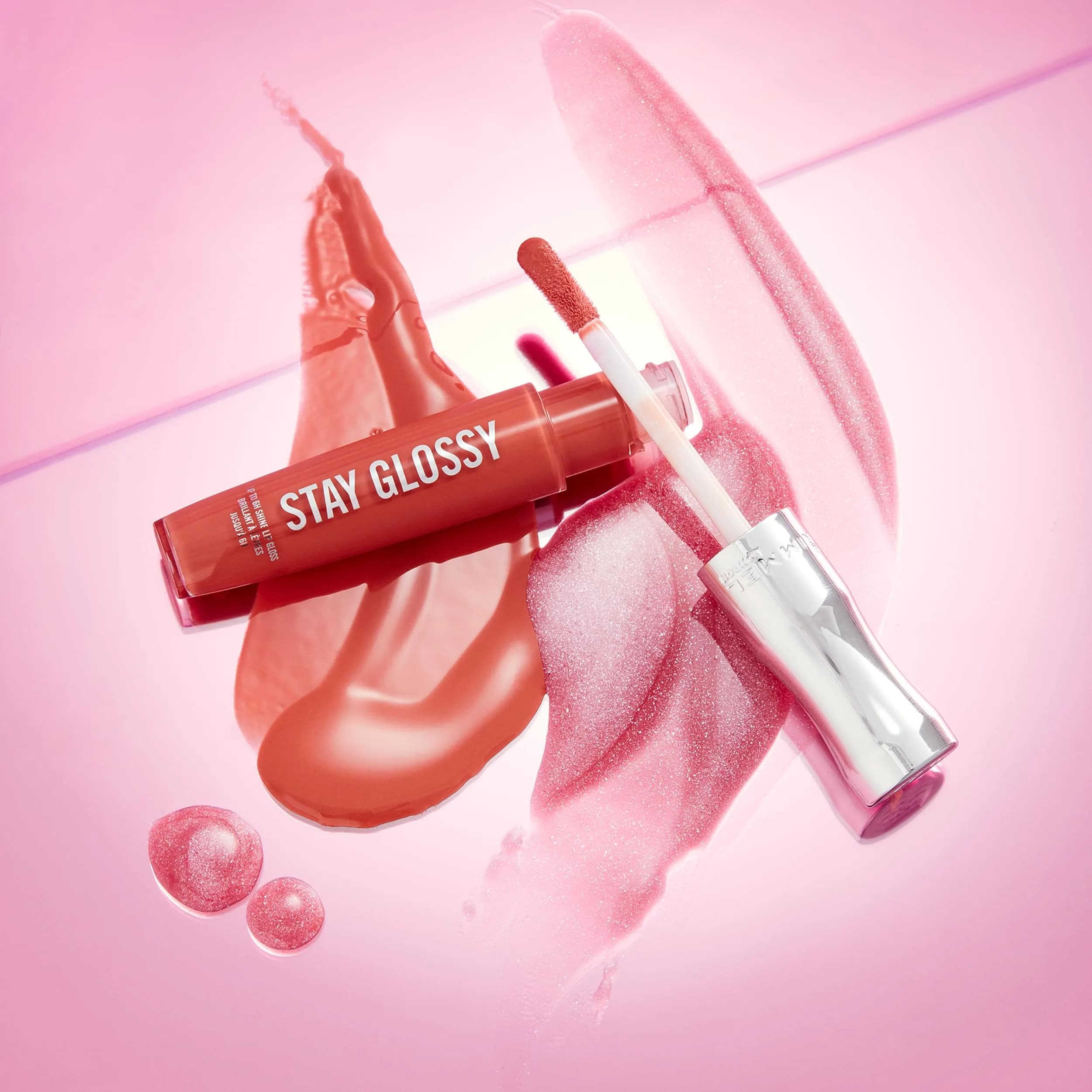 Rimmel Stay Glossy Lip Gloss Blushing Belgraves 5.3ml (0.18 Fl Oz) | 6-Hour Shine Extend Technology - view 5