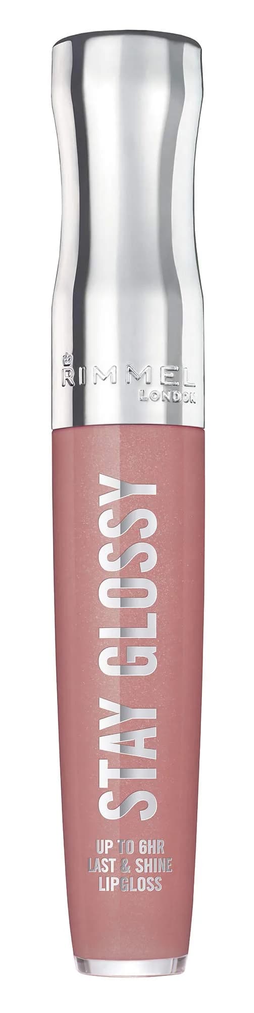 Rimmel Stay Glossy Lip Gloss Blushing Belgraves 5.3ml (0.18 Fl Oz) | 6-Hour Shine Extend Technology - view 2
