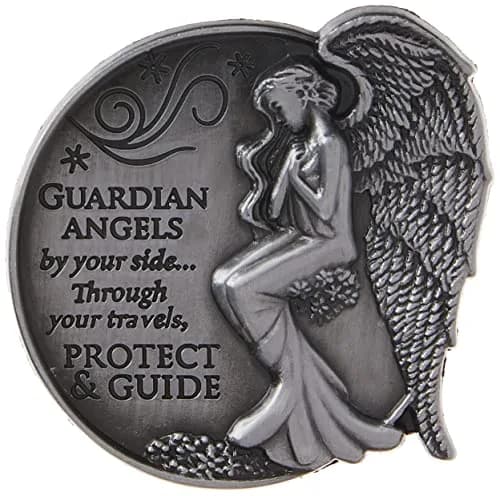 AngelStar Guardian Angel Visor Clip Accent 2.5cm (1 inch) | Metal Clip for Safe Driving thumbnail 1