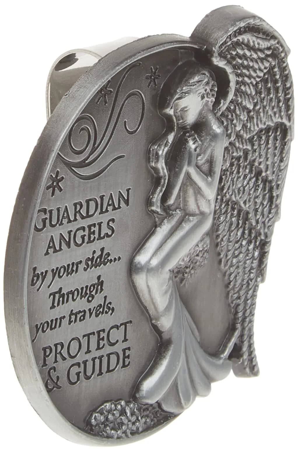AngelStar Guardian Angel Visor Clip Accent 2.5cm (1 inch) | Metal Clip for Safe Driving - view 2
