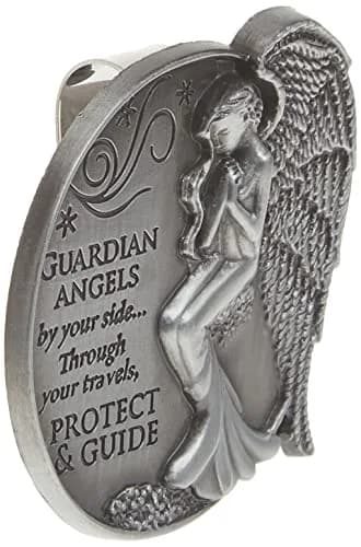 AngelStar Guardian Angel Visor Clip Accent 2.5cm (1 inch) | Metal Clip for Safe Driving thumbnail 2