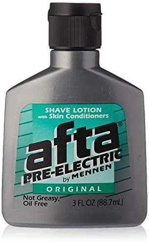 Afta Pre-Electric Shave Lotion With Skin Conditioners Original 177ml (6 Fl Oz) | Prepares Skin for Electric Shave thumbnail 1