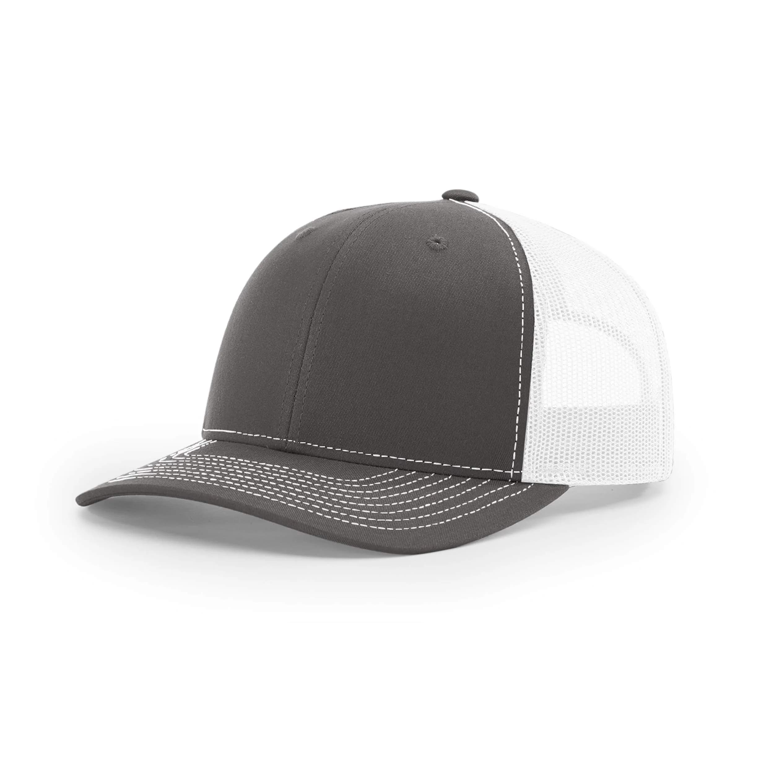 Richardson 112 Split Charcoal/White Trucker Baseball Cap - One Size - main product image