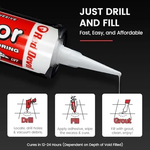 Fix-A-Floor Original Loose Tile Repair Adhesive 298ml (10.1 oz) | Bonds Tile, Porcelain, Stone & Wood thumbnail 2