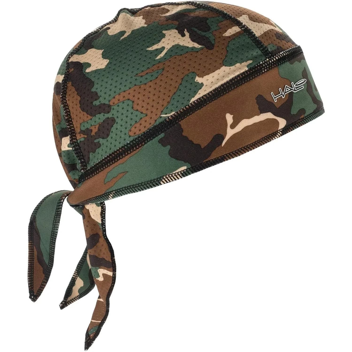 Halo Headband Protex Camo Green Bandana | Moisture-Wicking & UV Protection