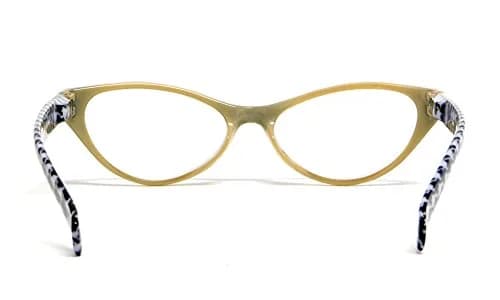 Calabria Emily Women's Reading Glasses – Vintage Cat Eye Frames +1.25 | Stylish, Durable, Fashion-Forward thumbnail 3