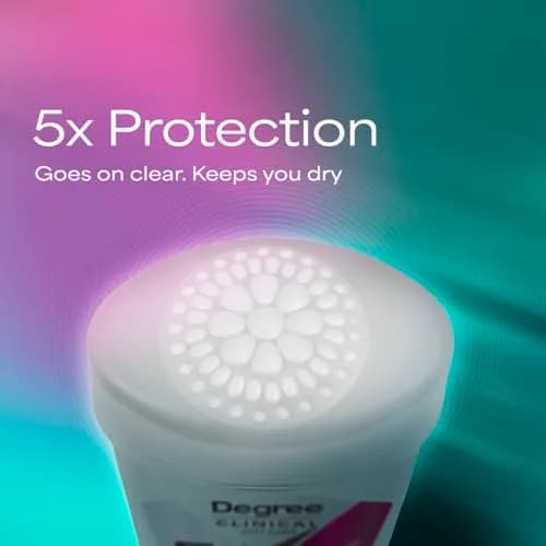Degree Clinical Antiperspirant Deodorant Soft Solid 1.6 oz | 96-Hour Sweat & Odor Protection thumbnail 3