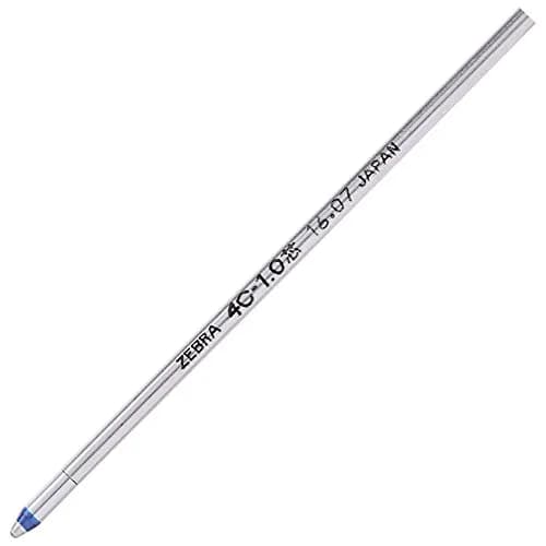 ゼブラ(ZEBRA) Blue Pen Refill 10 Pack | Compatible with Pens & Stylus for Students & Office thumbnail 2