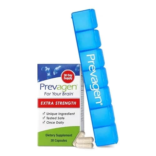 Prevagen Extra Strength with 7-Day Pill Minder, 30 Capsules | Supports Brain Health & Memory thumbnail 1