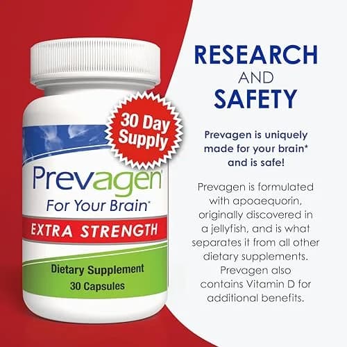 Prevagen Extra Strength with 7-Day Pill Minder, 30 Capsules | Supports Brain Health & Memory thumbnail 6