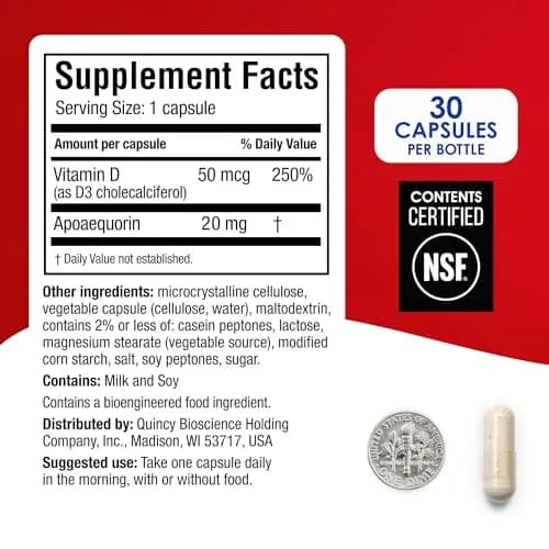 Prevagen Extra Strength with 7-Day Pill Minder, 30 Capsules | Supports Brain Health & Memory thumbnail 3