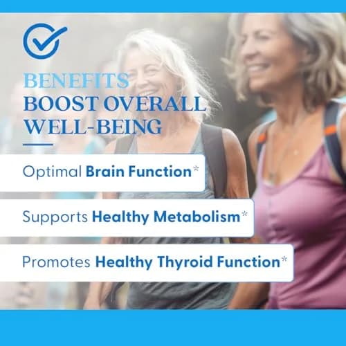 Doctor's Best L-Tyrosine 500mg Capsules | Brain Support for Adults, Amino Acid Precursor for Thyroxine Production thumbnail 3