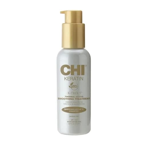 CHI Keratin K-Trix 5 Smoothing Treatment, Hair Serum, 3.92 Oz | Long-Lasting Frizz Control & Shine thumbnail 1