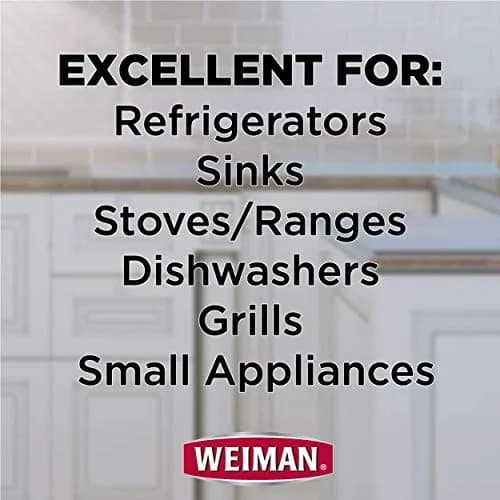 Weiman Stainless Steel Cleaning Wipes 60 Count (Pack of 2) | Removes Fingerprints & Grease thumbnail 8