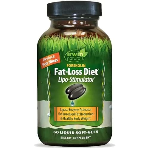 Irwin Naturals Forskolin Fat-Loss Diet Supplement 60 Softgels | Supports Metabolism & Body Composition thumbnail 1