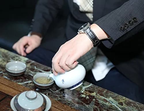 iStrap 18mm Alligator Grain Leather Watch Band with Deployment Clasp | Classic Elegance for Men & Women thumbnail 7
