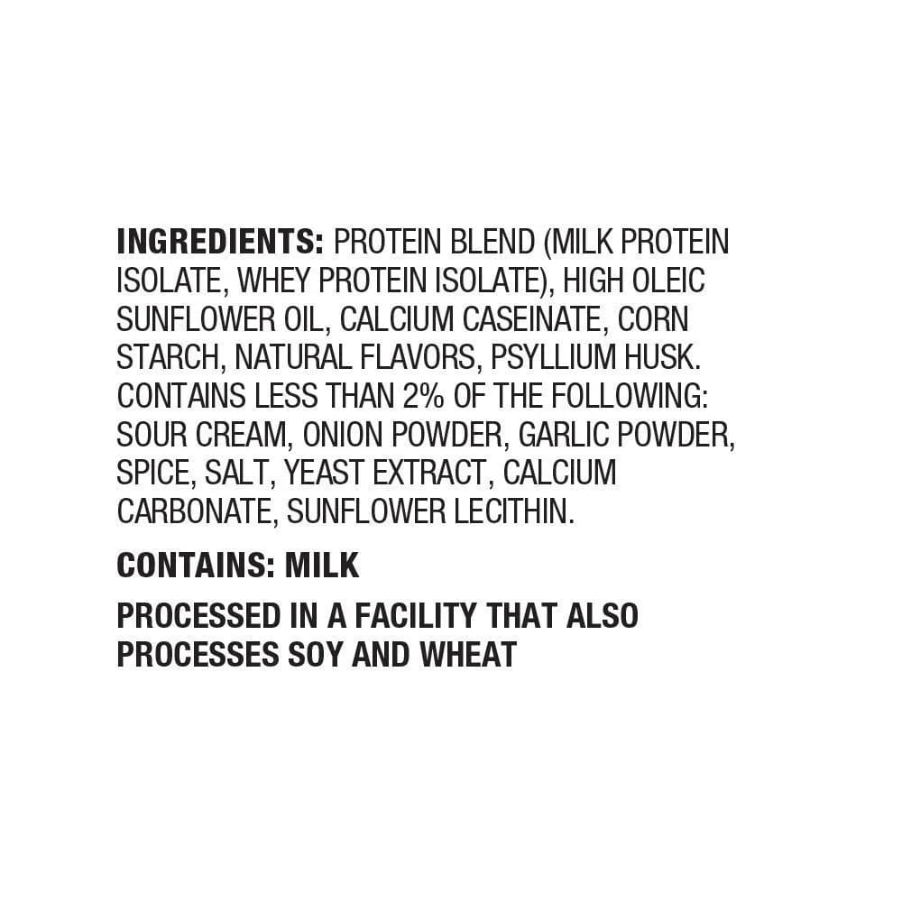Quest Sour Cream & Onion Protein Chips with 21g Protein, 1.2oz Bag | High Protein, Low Carb, Gluten Free - view 3