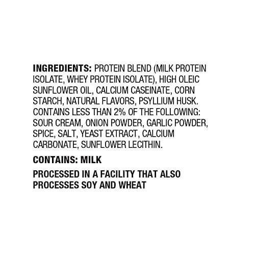 Quest Sour Cream & Onion Protein Chips 32g (1.2oz) | 21g Protein, Gluten-Free, Baked thumbnail 3