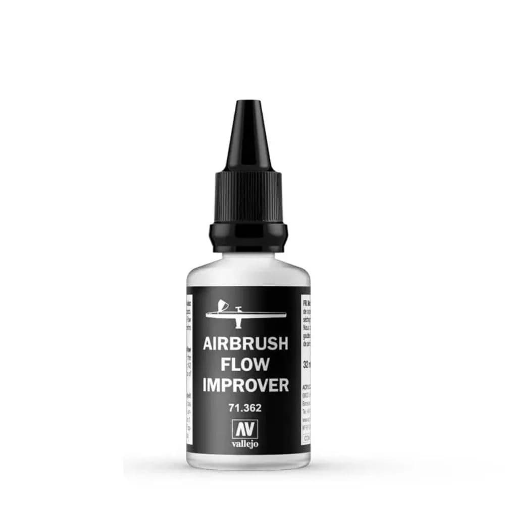Vallejo Airbrush Flow Improver for Acrylic Paints 32ml (1.08 fl.oz.) | Improves Flow & Delays Drying - view 2
