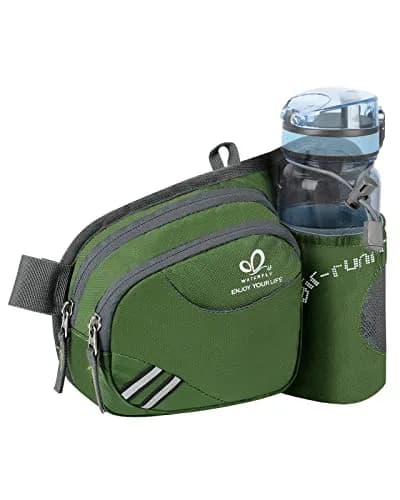 WATERFLY Fanny Pack Waist Bag | Water Bottle Holder for Running & Hiking | Water-Resistant Nylon | One Size thumbnail 1