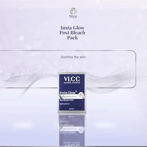VLCC Insta Glow Diamond Bleach Cream 60gm (2.11 Oz) | Brightens & Detoxifies Skin thumbnail 7
