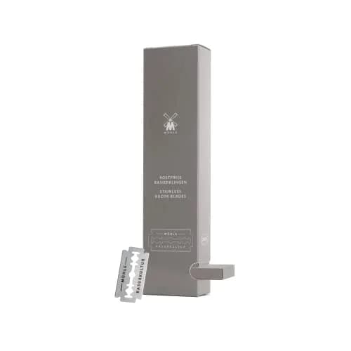 MÜHLE Stainless Steel Safety Razor Blades | 200 Count (Pack of 1) | Close Shave, Eco-Friendly thumbnail 2