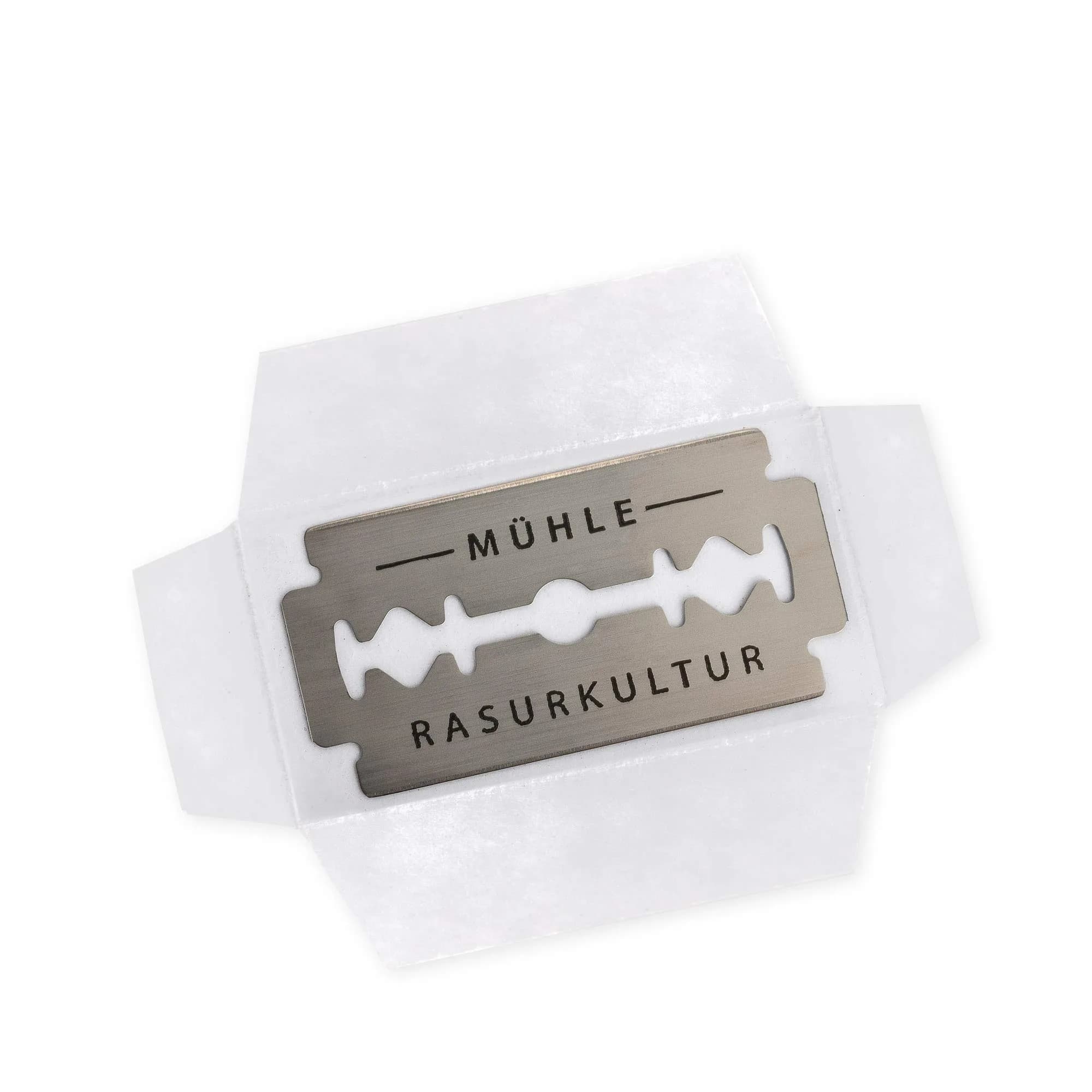 MÜHLE Stainless Steel Safety Razor Blades | 200 Count (Pack of 1) | Close Shave, Eco-Friendly - view 4