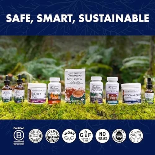 Host Defense Stamets 7 Immune Support Capsules 120 Count | 7-Species Mushroom Blend for Daily Immune Support thumbnail 7
