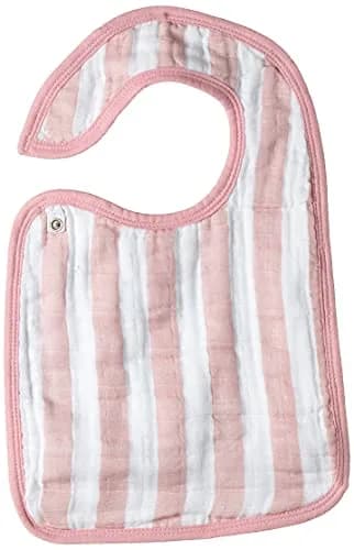 aden + anais Snap Bibs 3 Pack, Rock Star, 23cm x 32.5cm (9" x 13") | 3-Layer Cotton Muslin thumbnail 4