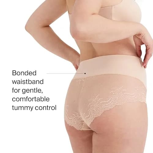 SPANX Supersmooth Undie-tectable Lace Hipster Medium | Level 2 Lightweight Support for Women thumbnail 5