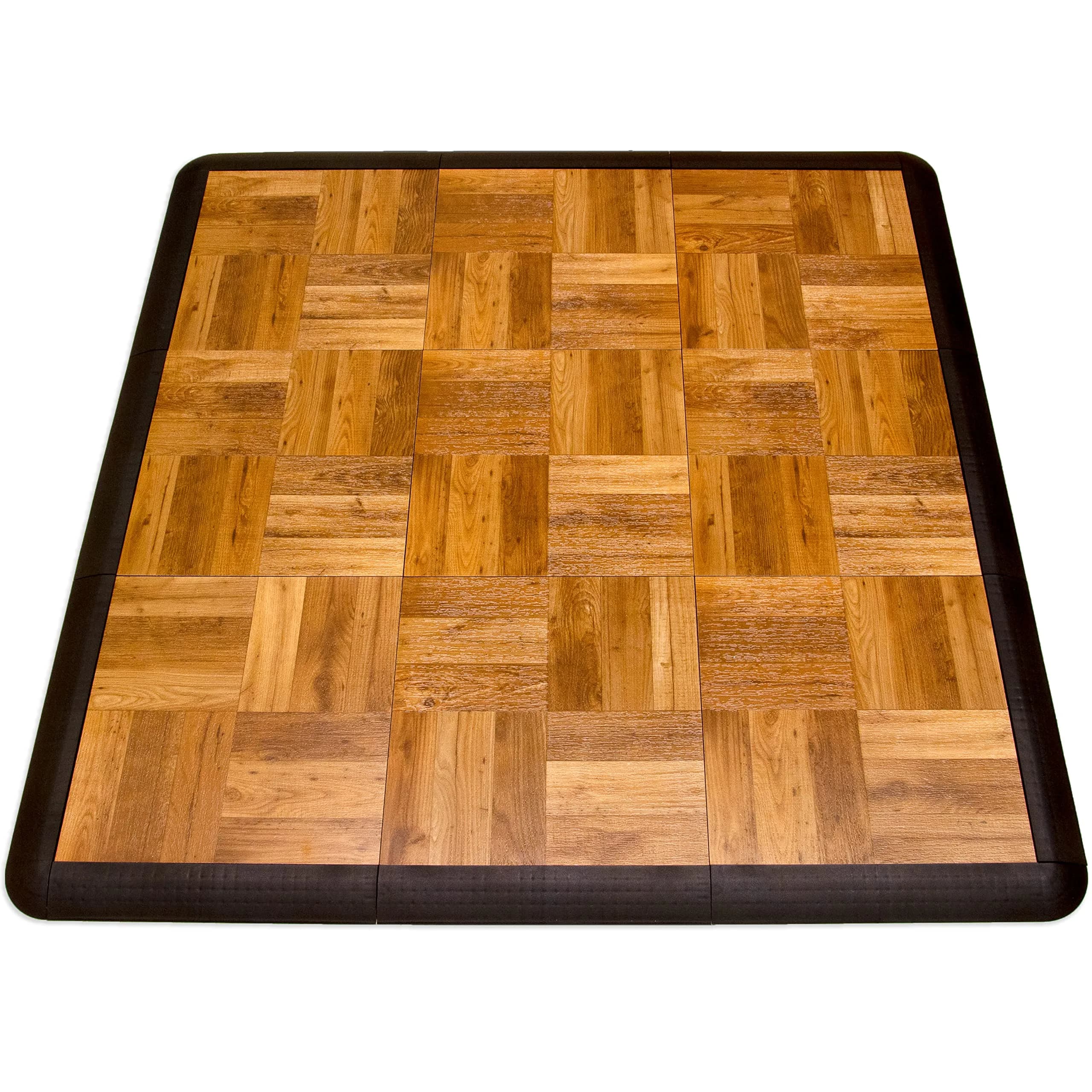Big Floors SnapLock Portable Dance Floor Kit, 3'x3' | Expandable, Waterproof, Made in USA