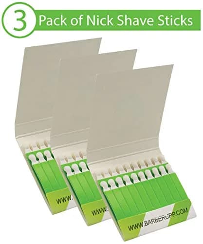 BARBERUPP Styptic Stick 3 Pack | Stops Razor Nicks Instantly, Sanitary & Travel-Friendly thumbnail 4
