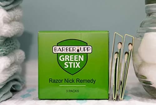 BARBERUPP Styptic Stick 3 Pack | Stops Razor Nicks Instantly, Sanitary & Travel-Friendly thumbnail 5