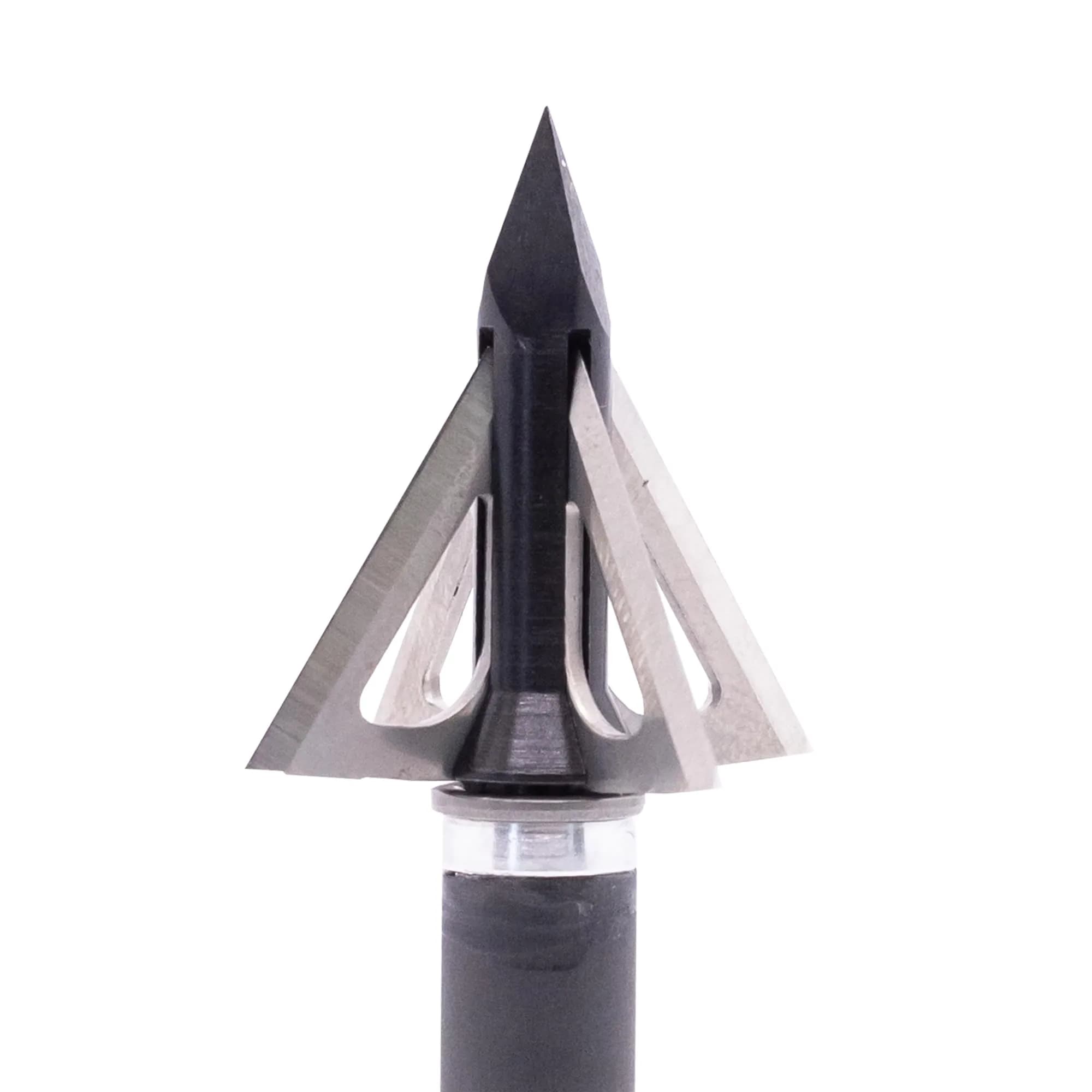 Slick Trick Broadhead 1 1/8" Magnum 4 Count | Fixed Blade with 2 1/4" Cut Diameter