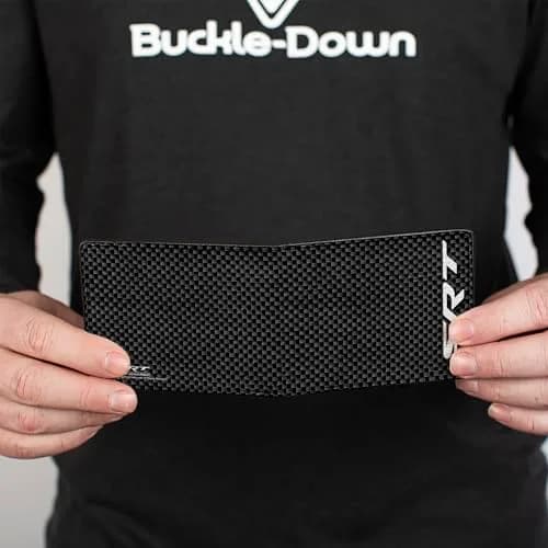 Buckle-Down Dodge Wallet, Bifold, SRT Carbon Fiber | Vegan Leather, Men thumbnail 4