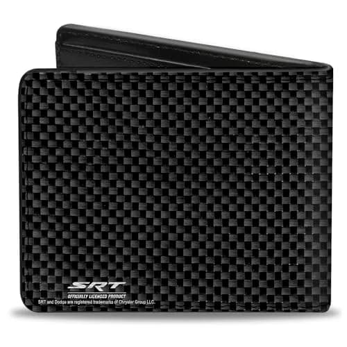 Buckle-Down Dodge Wallet, Bifold, SRT Carbon Fiber | Vegan Leather, Men thumbnail 2