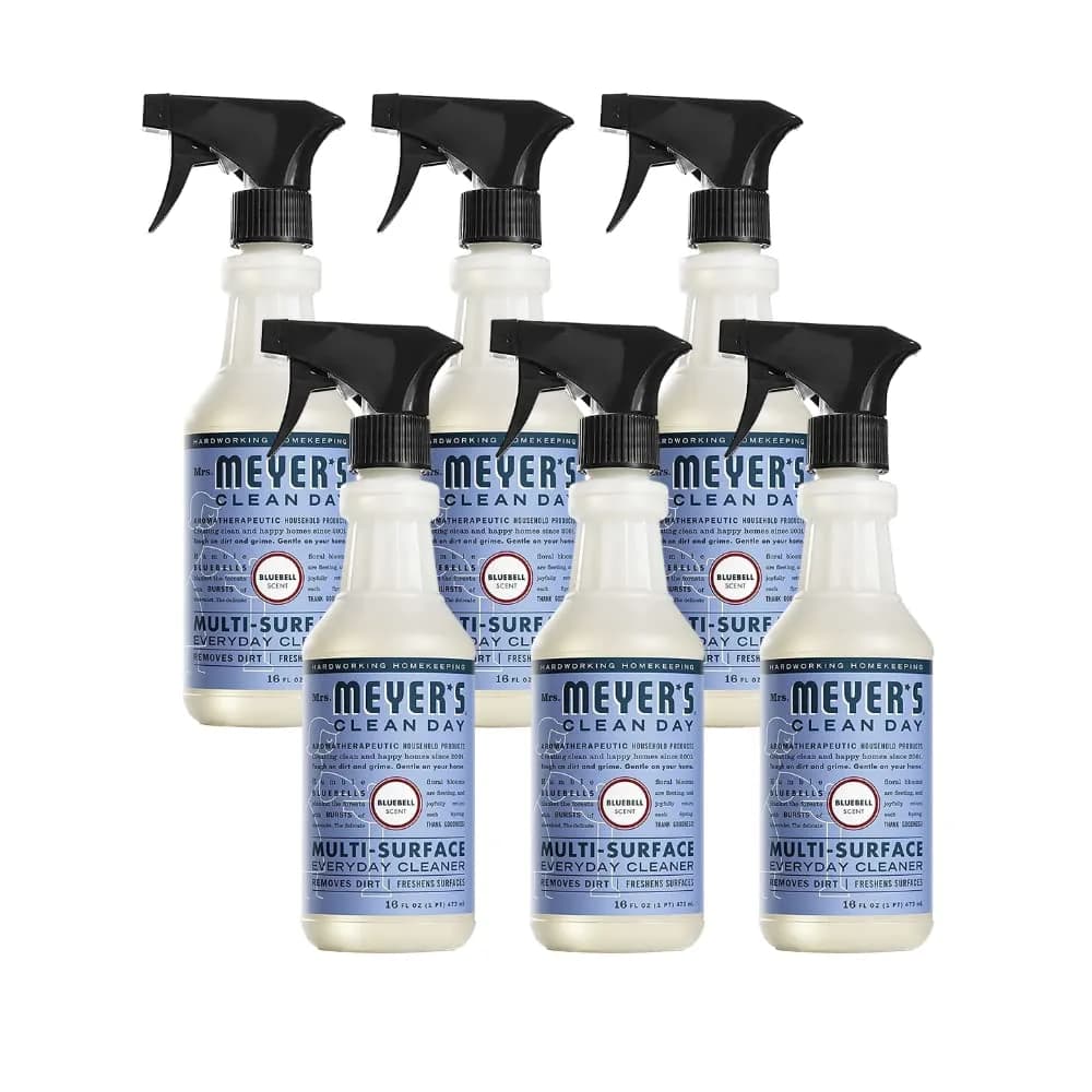 Mrs. Meyer's Clean Day Multi-Surface Cleaner Lavender 1.42 L (48 Fl Oz) | Cruelty-Free, Plant-Derived Formula — 16 Fl Oz