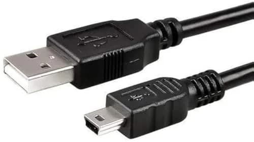 NiceTQ USB 2.0 A to Mini-B Cable 0.91m (3ft) | High-Speed Data Transfer for WD External Hard Drives thumbnail 1