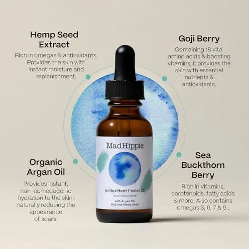 Mad Hippie Antioxidant Facial Oil 1.02 Oz | Non-Comedogenic, Vitamin C & Botanical Extracts thumbnail 3