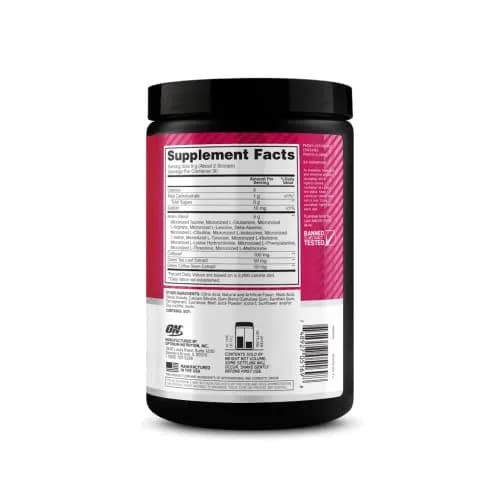 Optimum Nutrition Essential Amino Energy Powder, Strawberry Lime, 270 g (9.5 Oz) | Amino & Energy Blend thumbnail 6