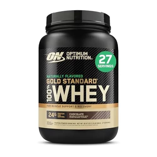Optimum Nutrition Gold Standard 100% Whey Protein Powder Chocolate 907 g (2 LB) | 24g Protein Per Serving thumbnail 1